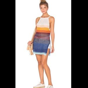 Free People Gossamer Stripe Top Small